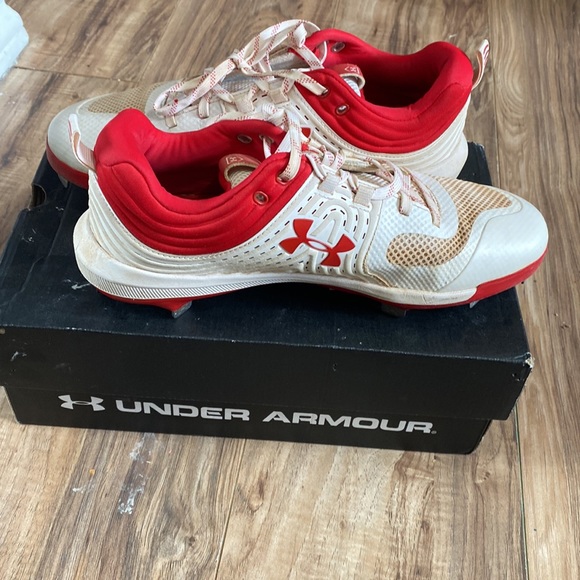 Under Armour women’s glide ST softball shoes/cleats SIZE 9 - Picture 2 of 5